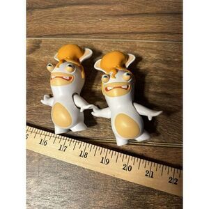 2018 Ubisoft  Burger King RABBIDS The‎ Lapins Cretins Toys For Kids. Lot Of 2